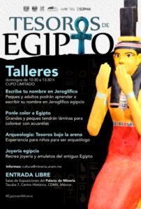 Taller: Arqueología @ Salas de exposiciones del Palacio de Minería
