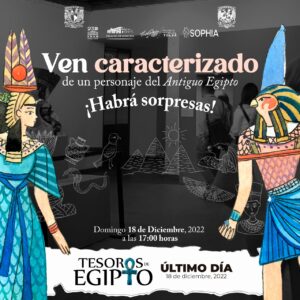 Clausura Exposición Tesoros de Egipto @ Palacio de MInería