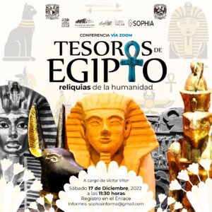 Conferencia: Tesoros de Egipto - Reliquias de la humanidad @ POR ZOOM