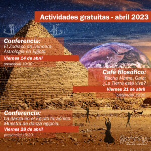 Conferencia: El zodiaco de Dendera. Astrología en Egipto @ Centro Sophia México