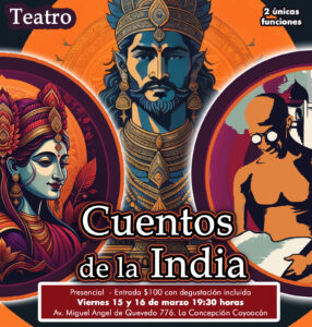 Velada de arte: Cuentos de la India @ Fundación Sophia México