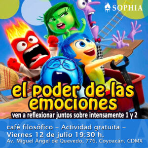 Café - Filosófico: El poder de las emociones @ Centro Sophia