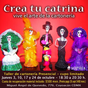 Taller de cartonería @ Centro Sophia México