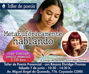 Taller de Poesía: Metaeuforicamente hablando @ Centro Sophia